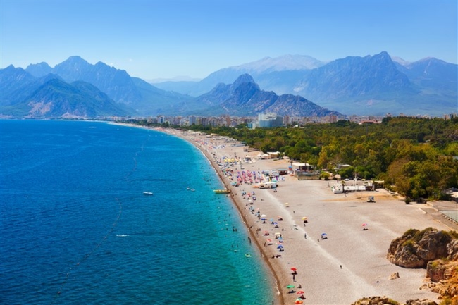 Antalya-Plaj-Türkiye-Tatil